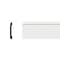Ekena Millwork WM163E - 5"H x 1/2"P x 96"L Speed Base Moulding, PVC WM163EX96SWPV - alternate 1